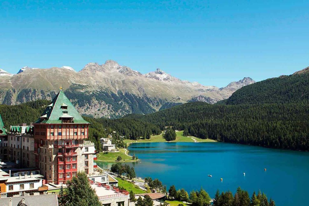 swiss badrutts palace luxury hotel